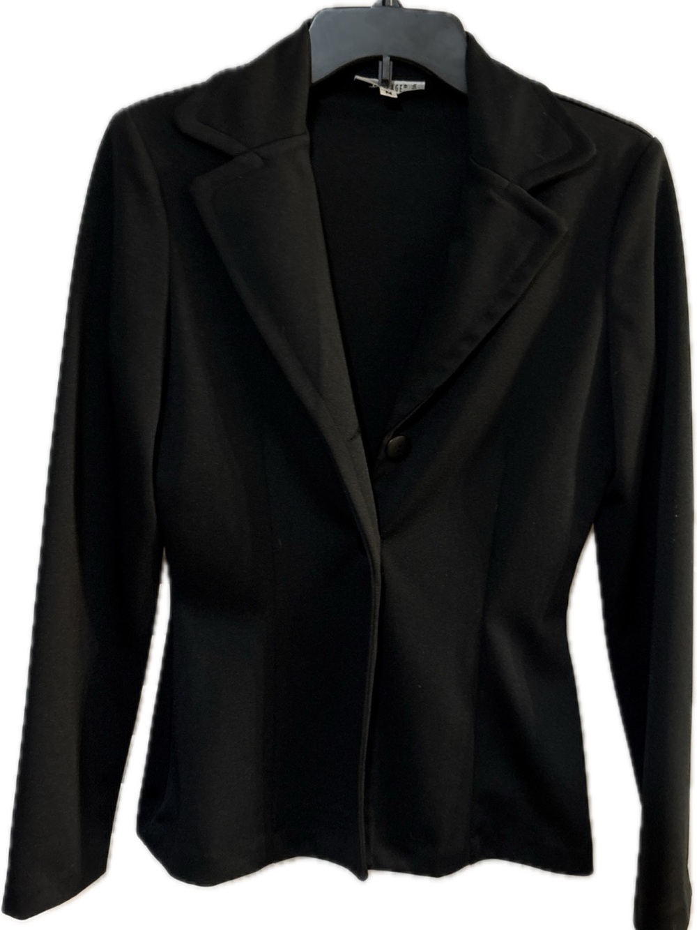 Rampage Black Single-Button Blazer Jacket